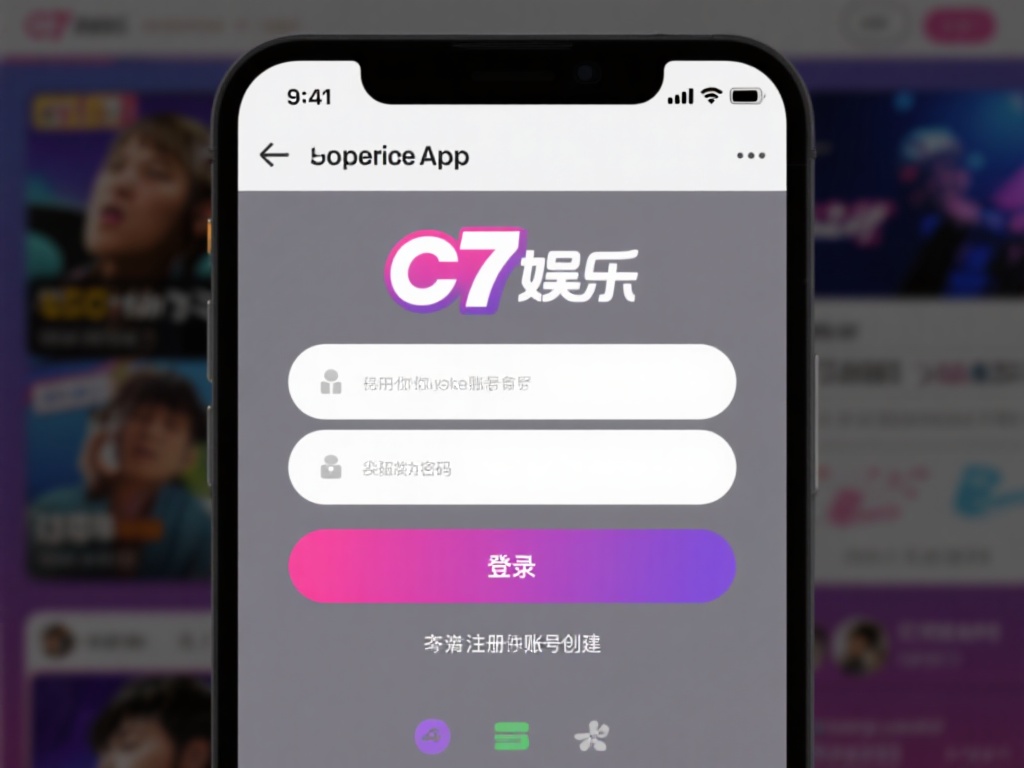 登录账户：首先，打开c7娱乐的官方网站或App，使