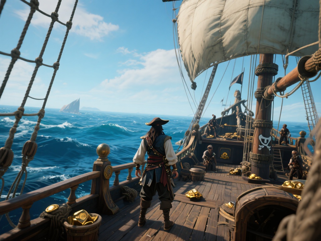 想象一下，你站在一艘古老海盗船的甲板上，海风拂面，